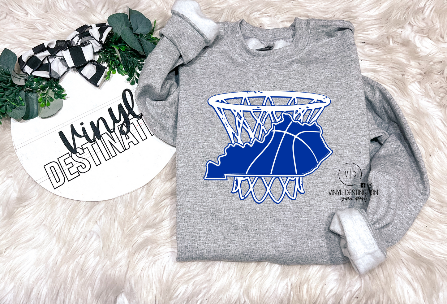 KENTUCKY BASKETBALL Crew + Tee
