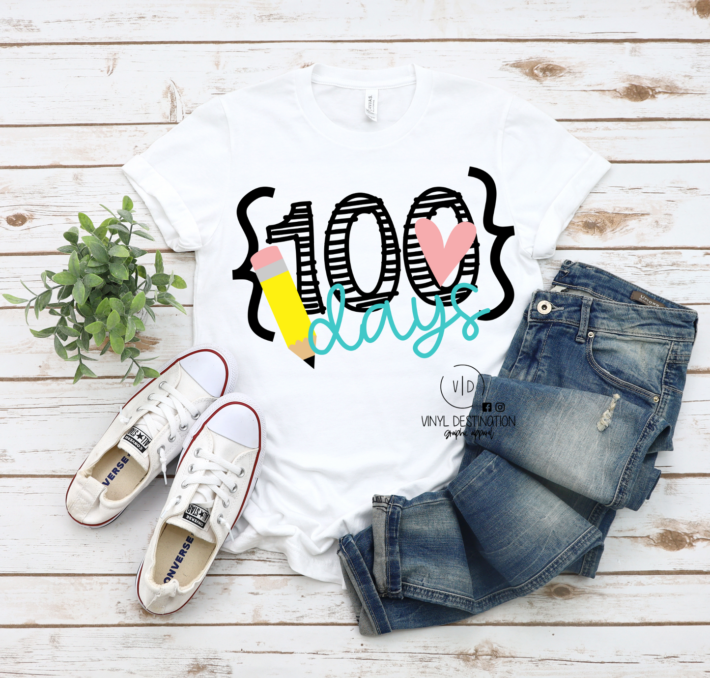 YOUTH 100 DAYS TEES-MULTIPLE OPTIONS
