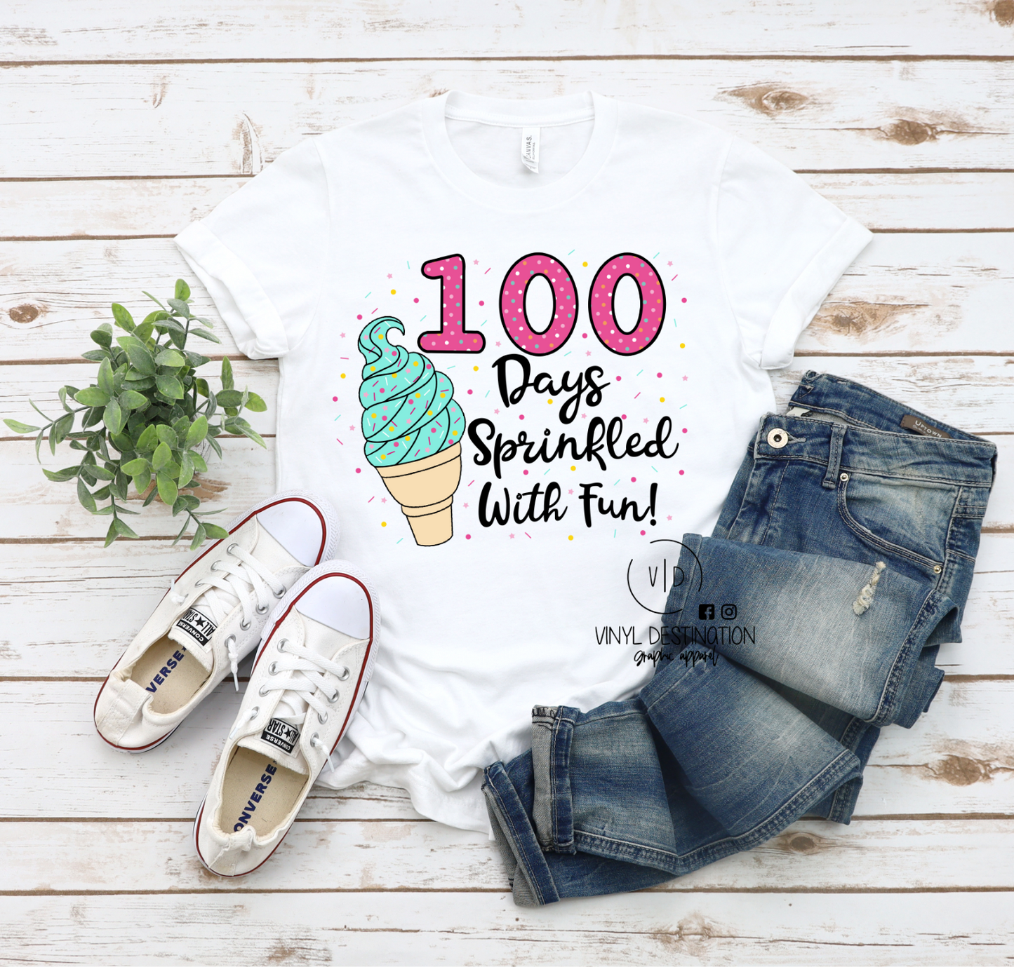 YOUTH 100 DAYS TEES-MULTIPLE OPTIONS