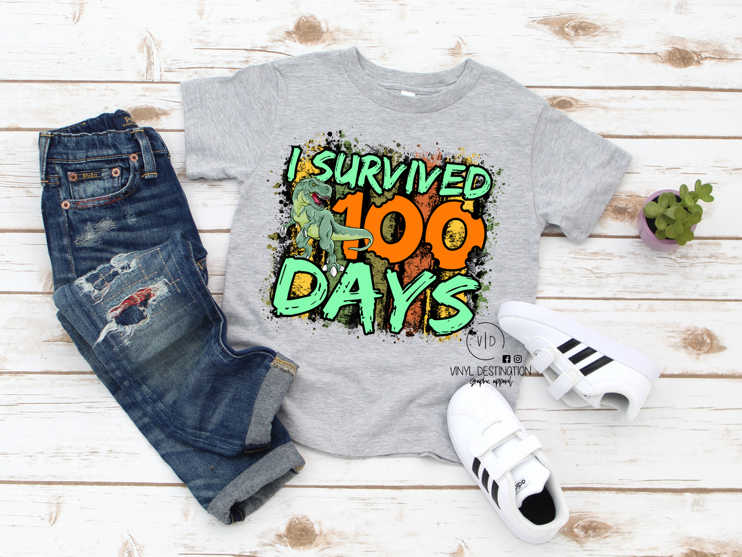 YOUTH 100 DAYS TEES-MULTIPLE OPTIONS