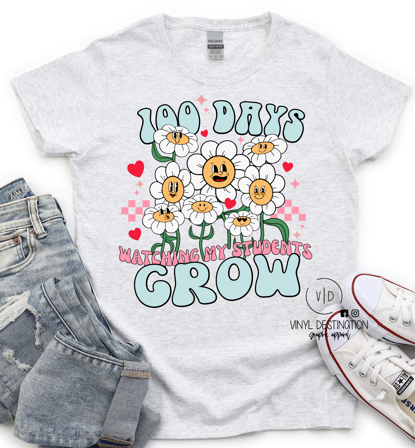 YOUTH 100 DAYS TEES-MULTIPLE OPTIONS