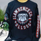 Lawrence Co Bulldogs Circle Font Pullover Sweatshirt