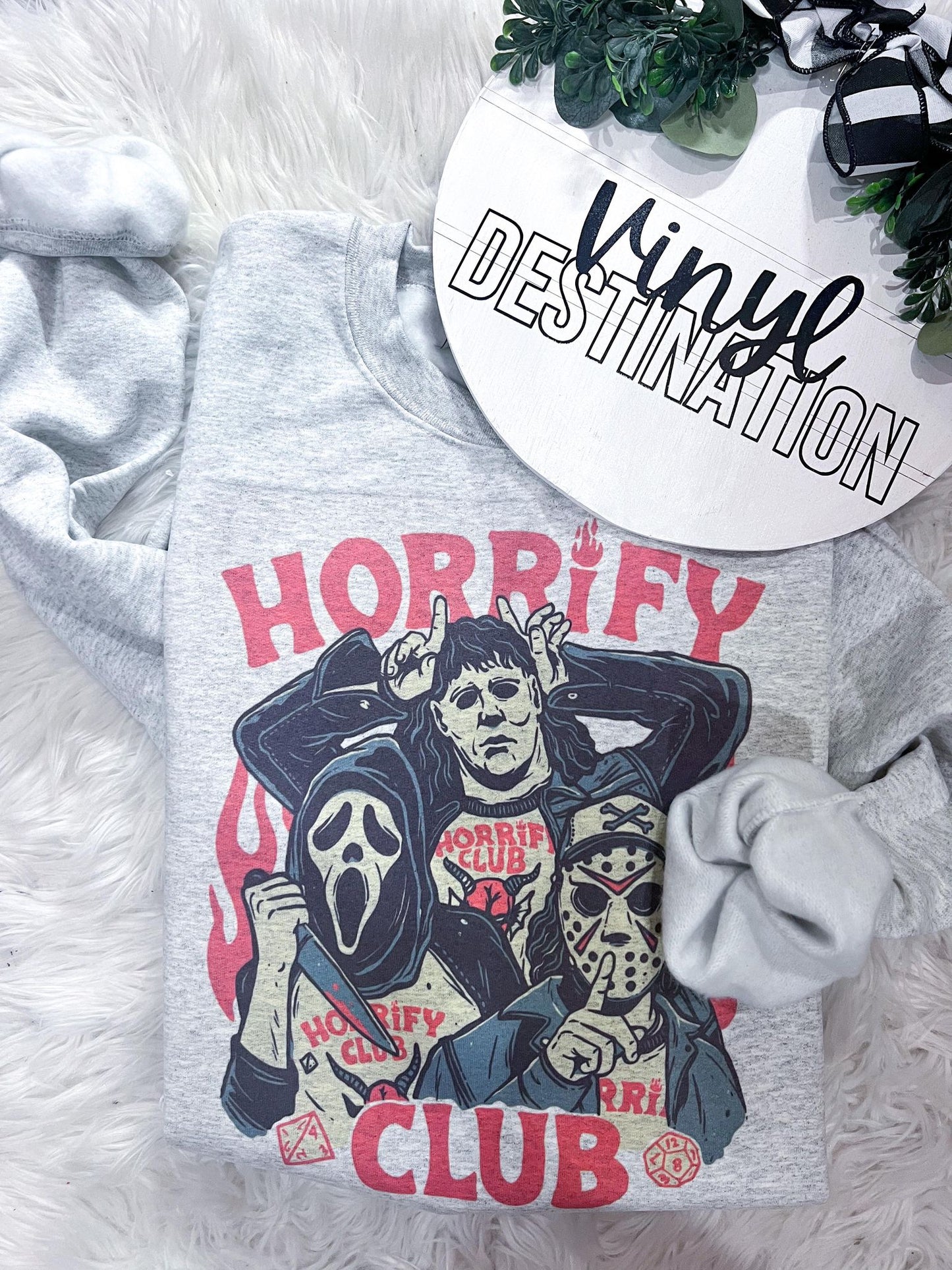 HORRIFY CLUB PULLOVER/TEE
