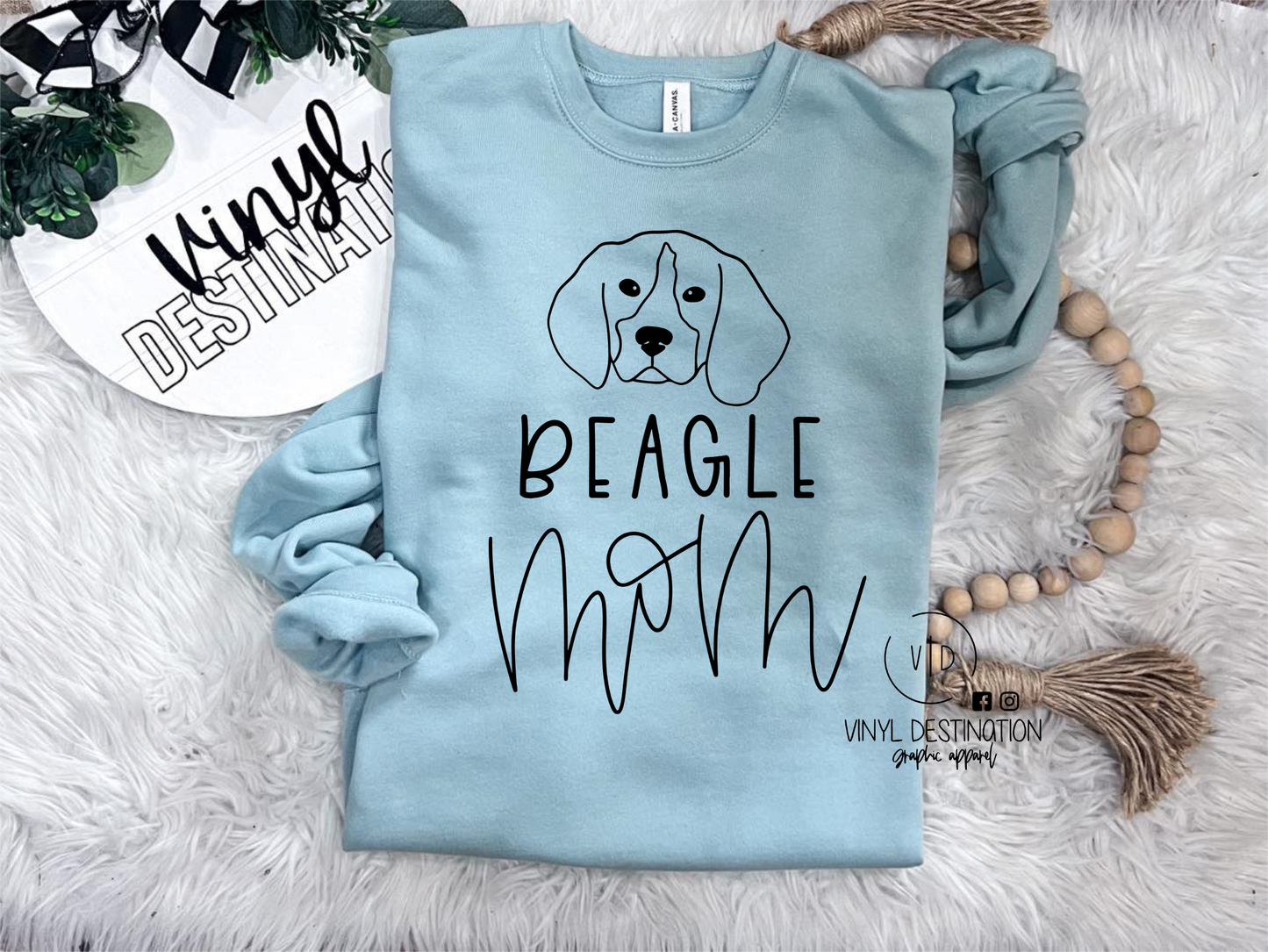 Dog Mom Pullover/Tee