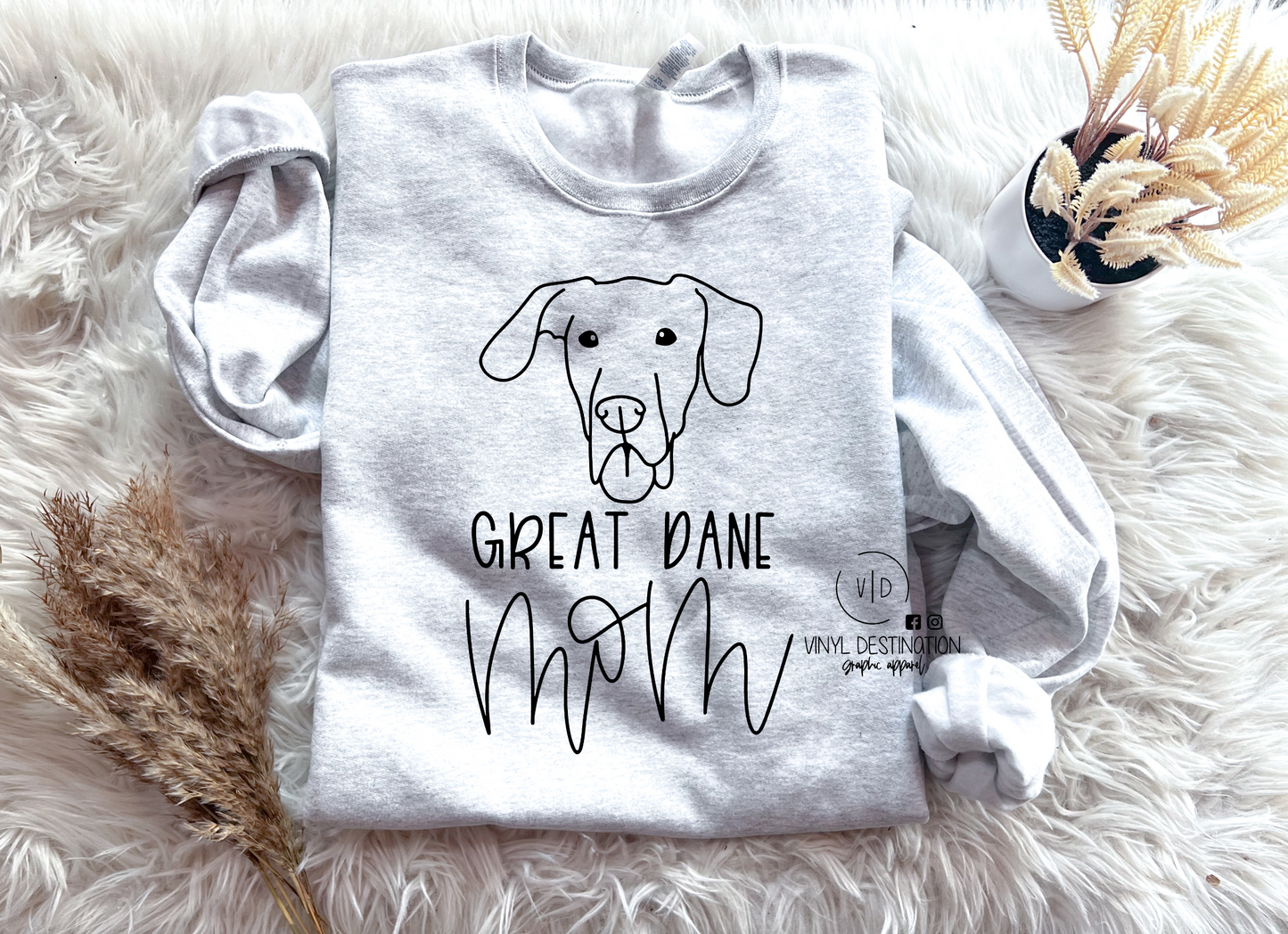 Dog Mom Pullover/Tee