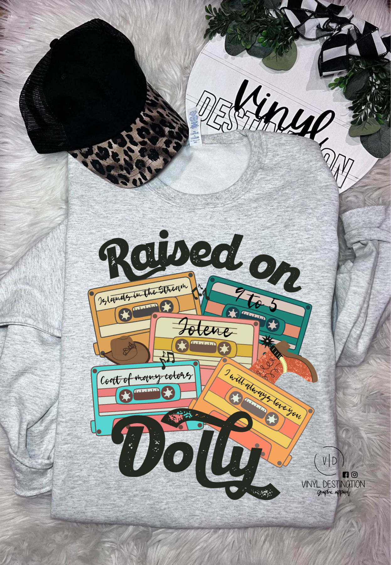 RAISED ON COUNTRY CASSETTE CREW + TEE