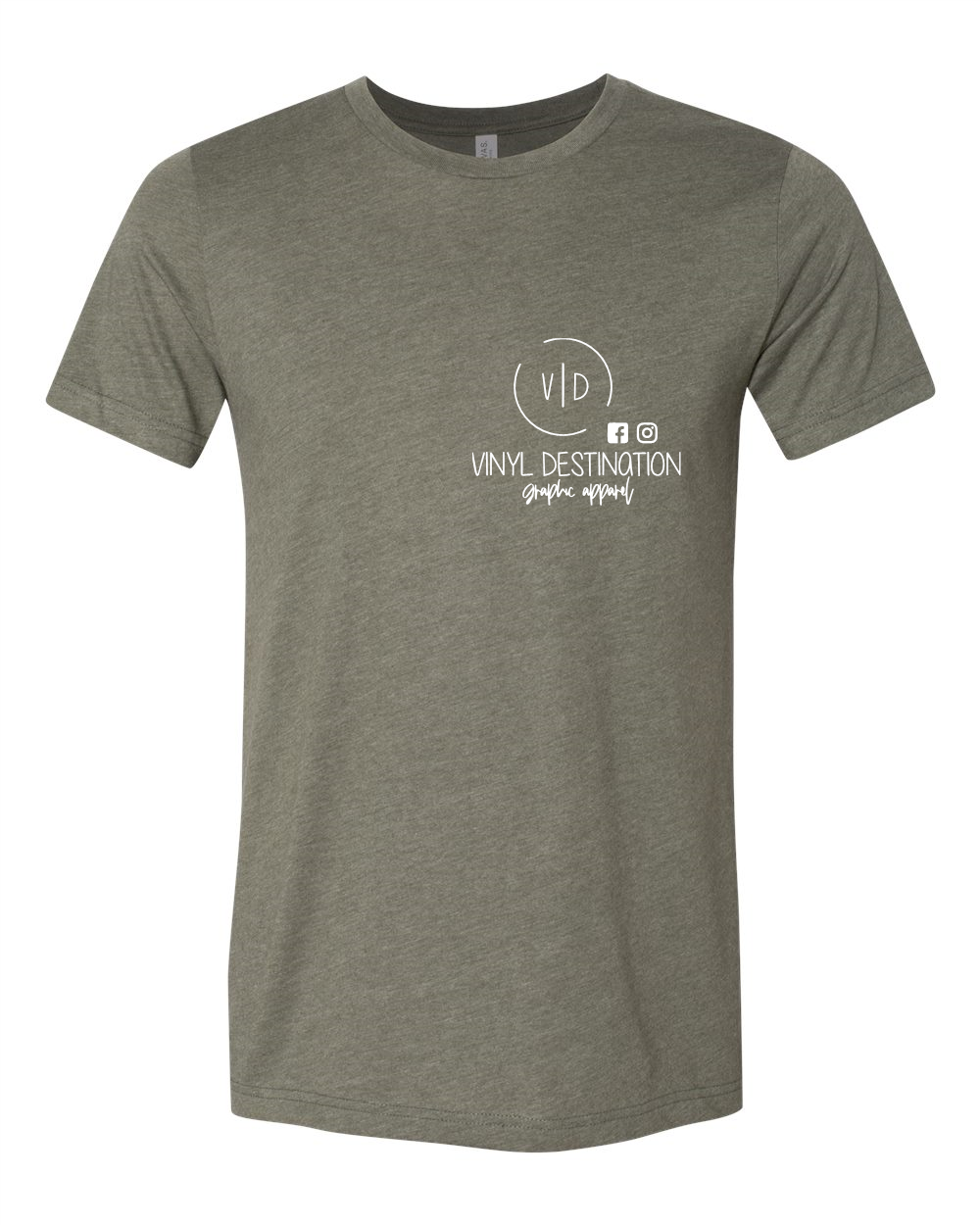 Vinyl Destination Logo Tee