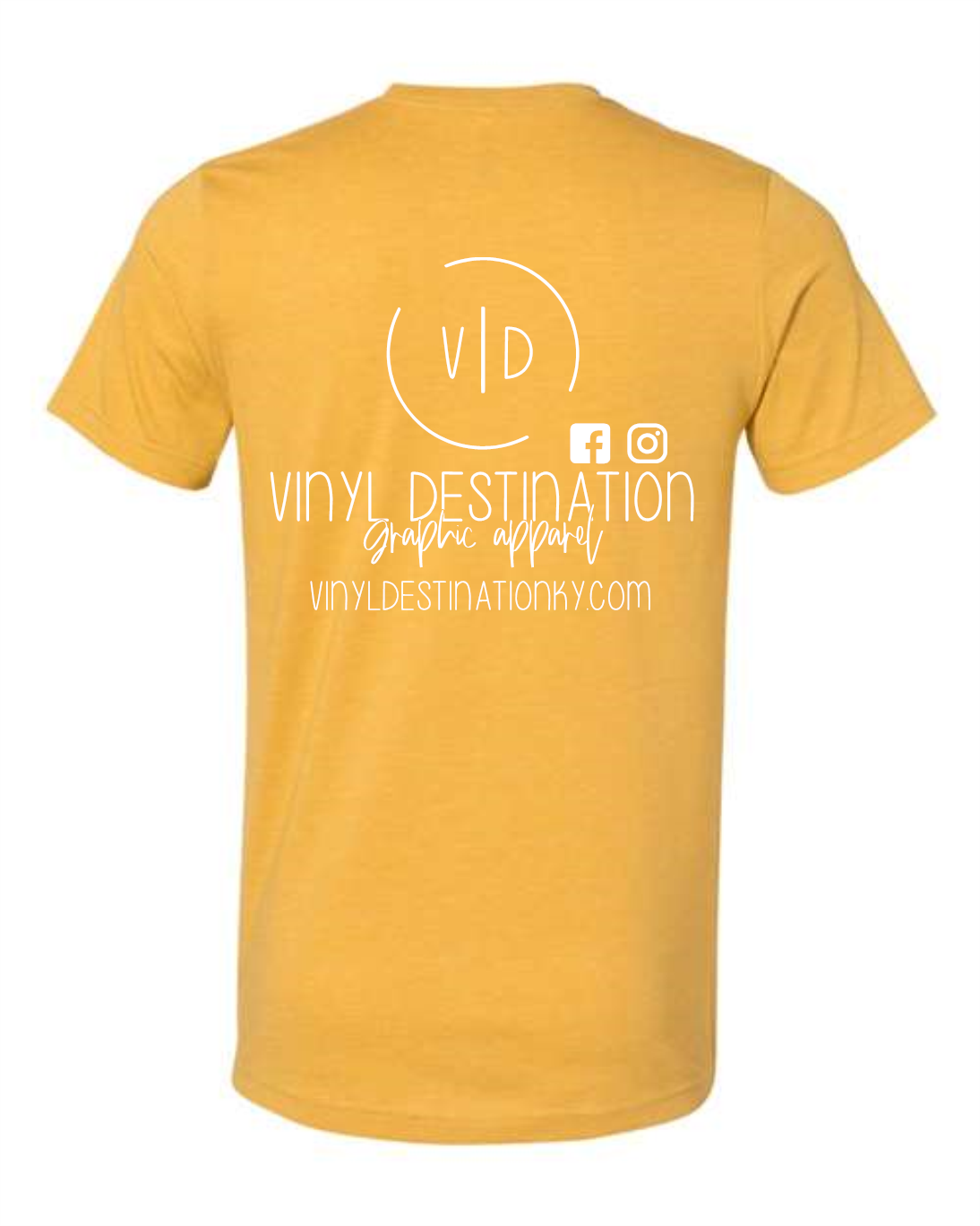 Vinyl Destination Logo Tee