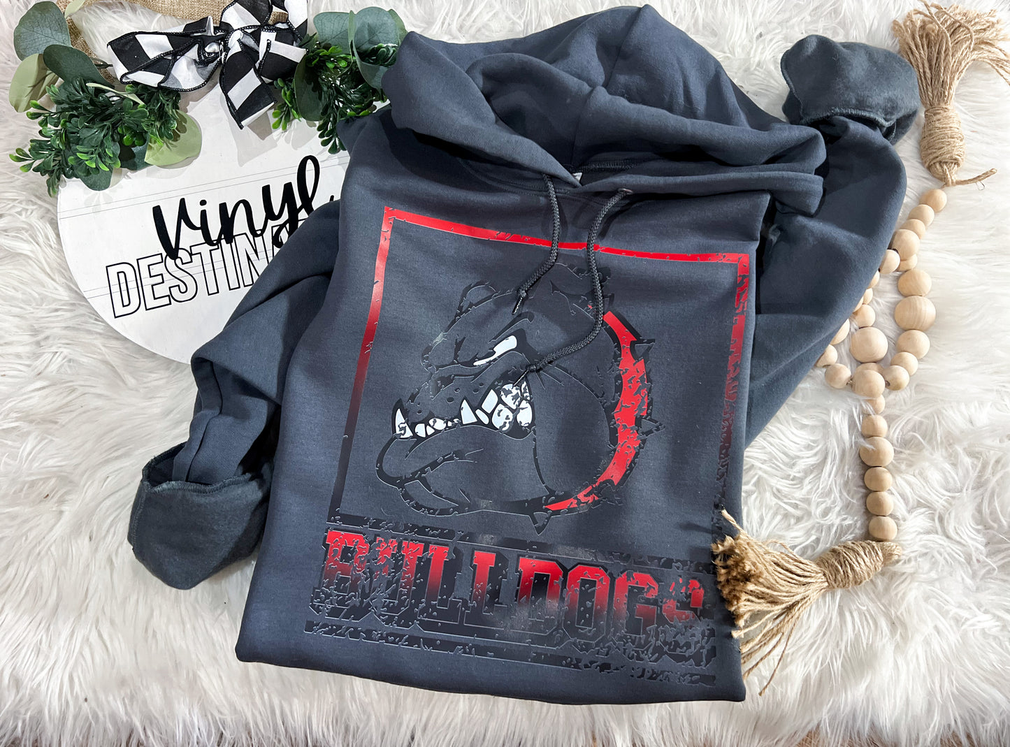 VINTAGE FRAME BULLDOGS TEE, SWEATSHIRT, HOODIE