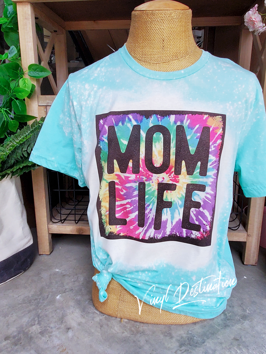 Mom life Mint + Tie Dye.