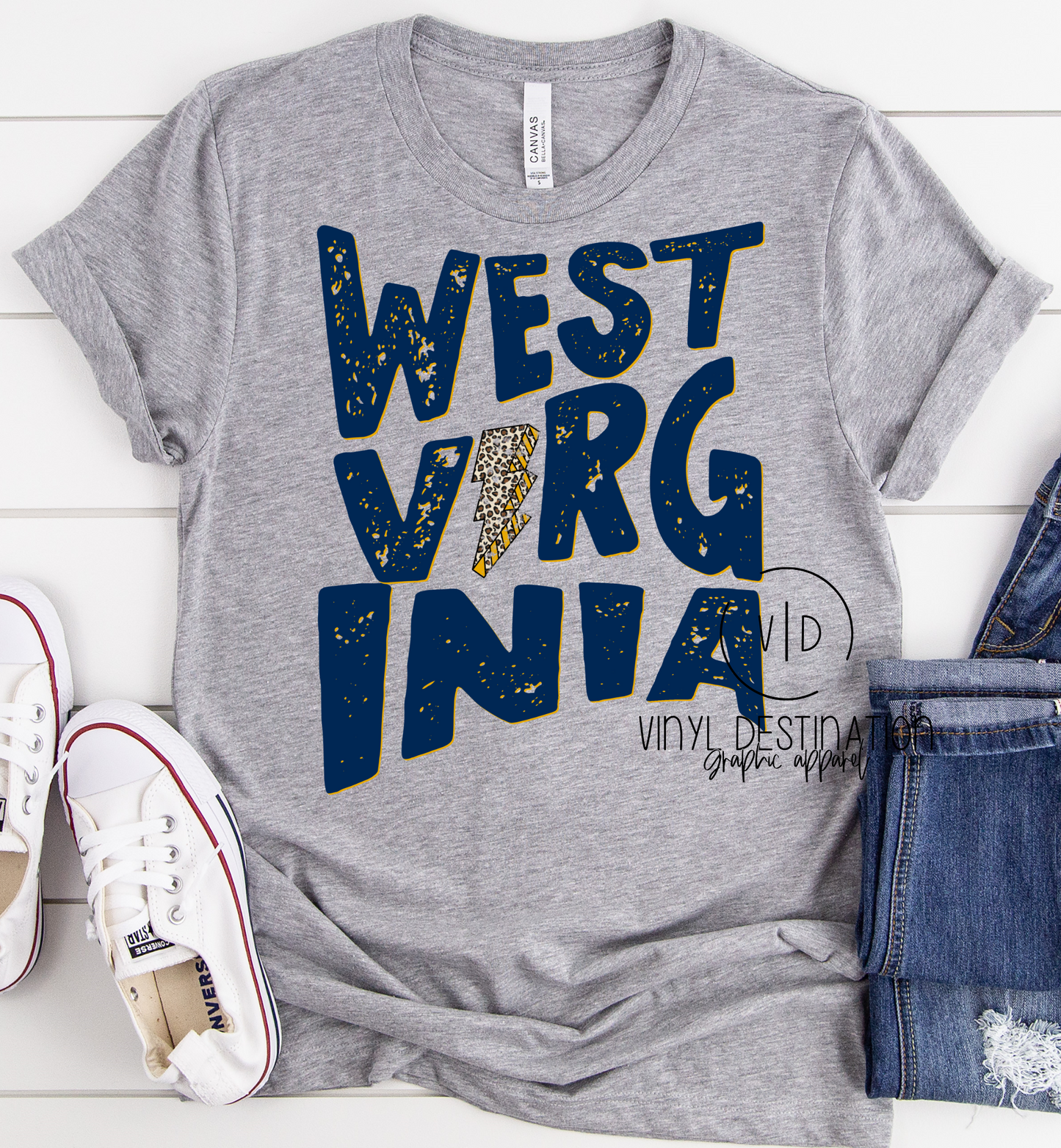 West Virginia Lightning Tee