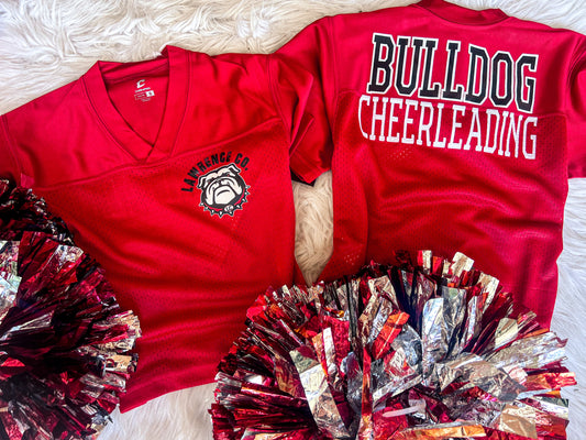 Bulldog cheer Jersey