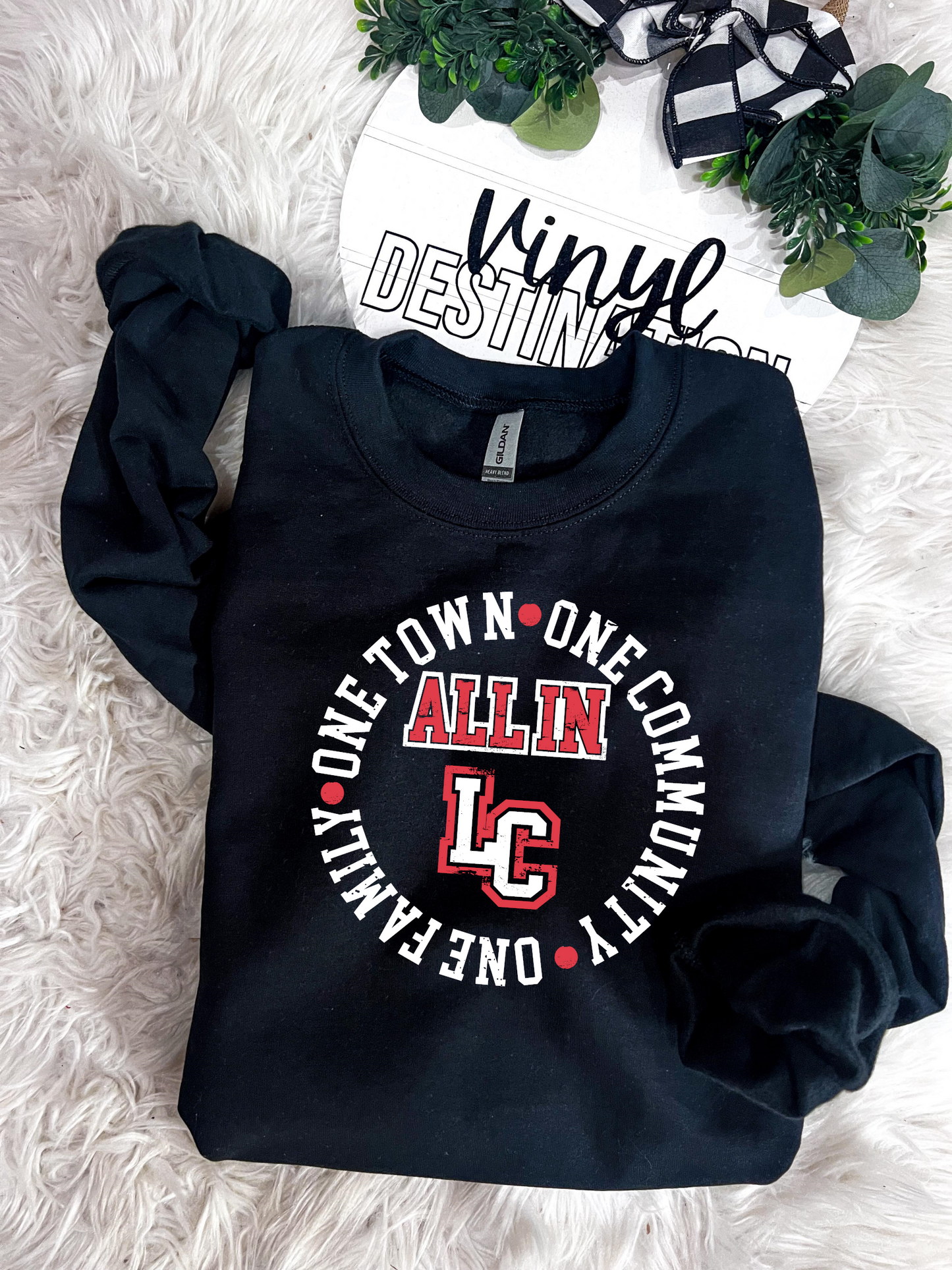 ALL IN LC CREWNECK SWEATSHIRT