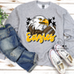 EAGLES MASCOT FOOTBALL TEE, CREWNECK, OR HOODIE