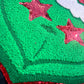 SEQUIN CHRISTMAS fuzzy chenille patch crew + tee