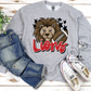 YOUTH LIONS MASCOT FOOTBALL TEE, CREWNECK, OR HOODIE