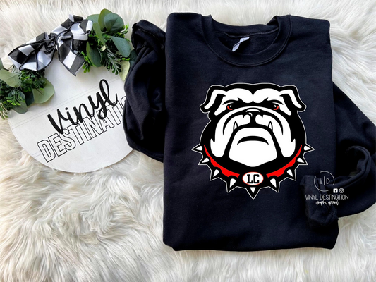 BULLDOGS MASCOT TEE, SWEATSHIRT, HOODIE