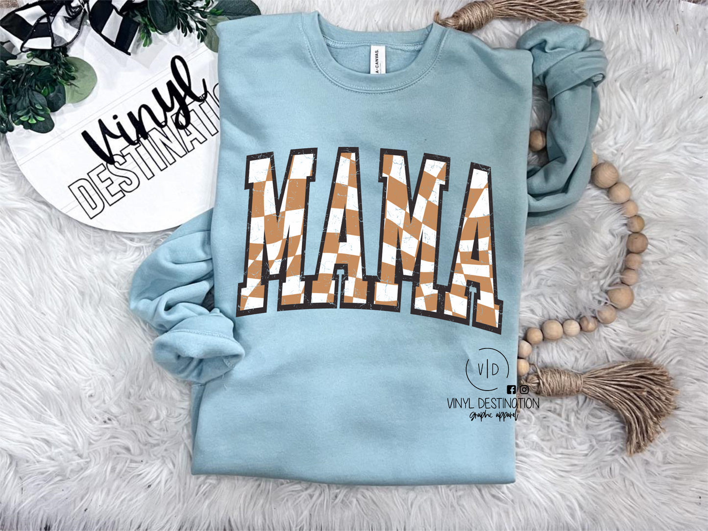 VARSITY modern mama crewneck pullover