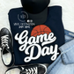 BASKETBALL GAME DAY PATCH CREWNECK SWEATSHIRT