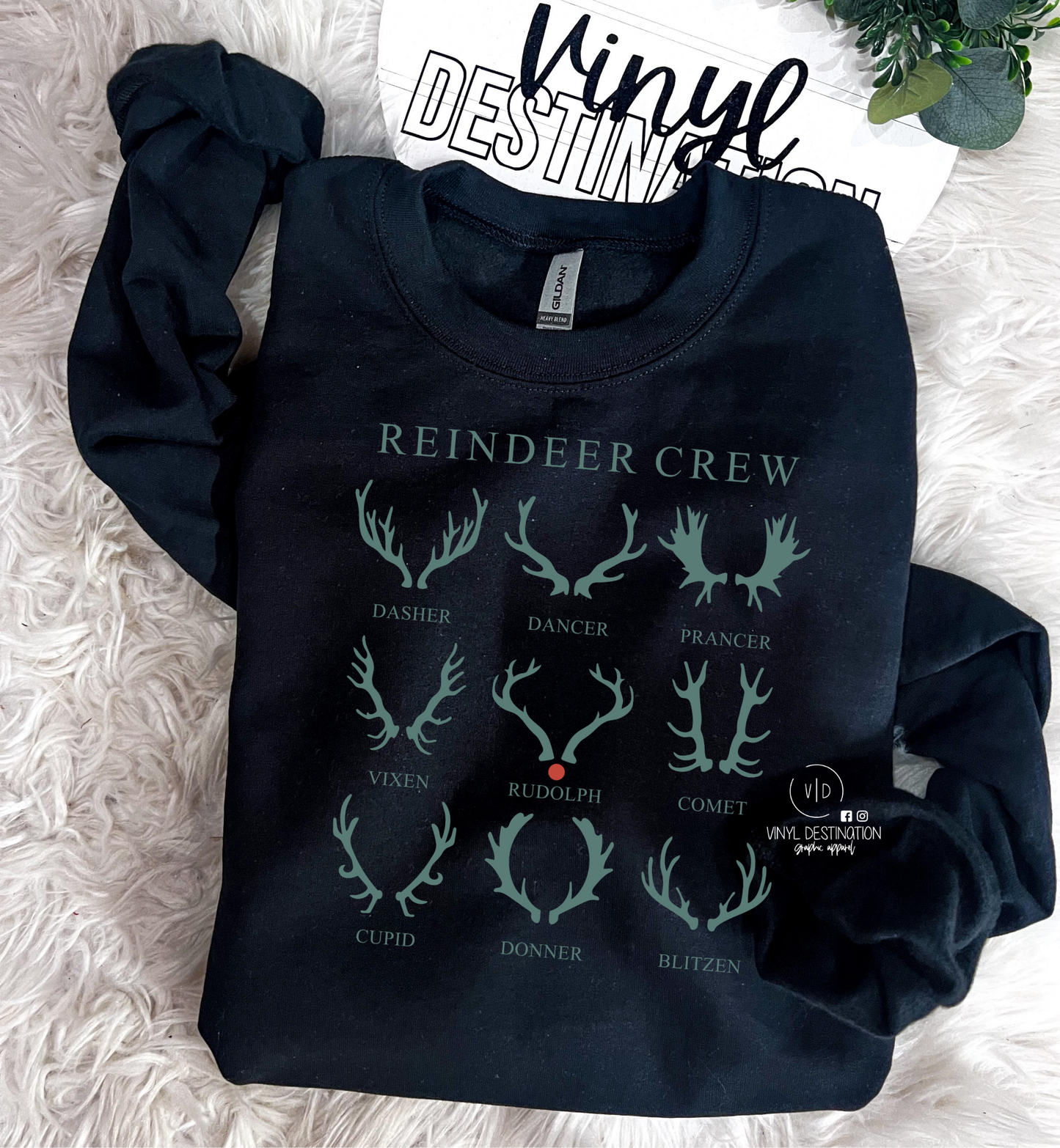 REINDEER CREW Crew/Tee/Hoodie