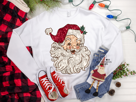 Bling effect Santa adult & youth