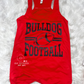 BULLDOG FOOTBALL- WOMENS FIT TANK TOP