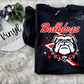 BULLDOGS ZIG STRIPE CREW,TEE,HOODIE