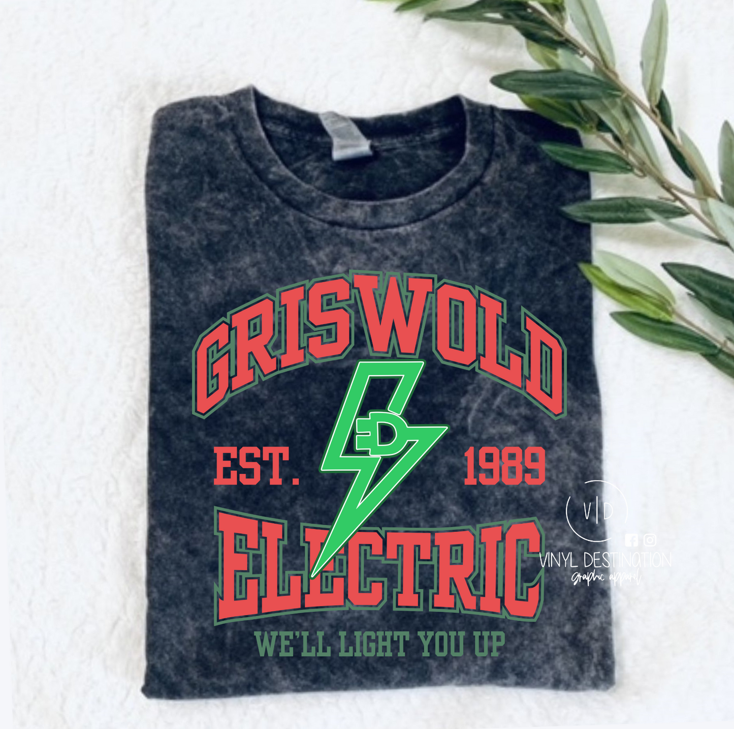 ACID WASHED CHRISTMAS ELECTRIC CO.