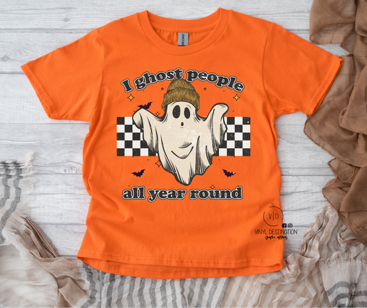 I GHOST PEOPLE YEAR ROUND KIDS + ADULT