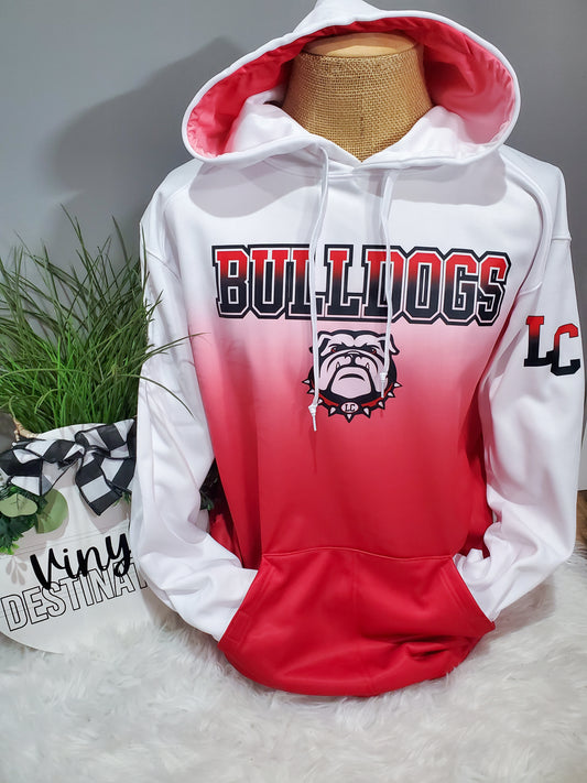 Ombre Bulldogs Hoodie