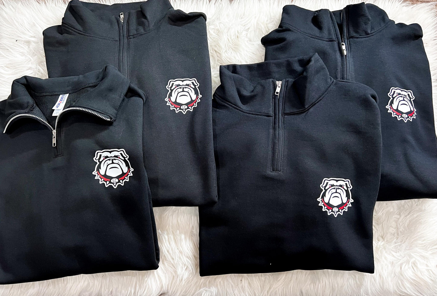 BULLDOG QUARTER ZIP PULLOVER