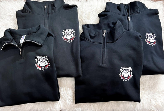 BULLDOG QUARTER ZIP PULLOVER