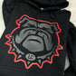 MUTED TONAL BULLDOG HEAD TEE, SWEATSHIRT, HOODIE