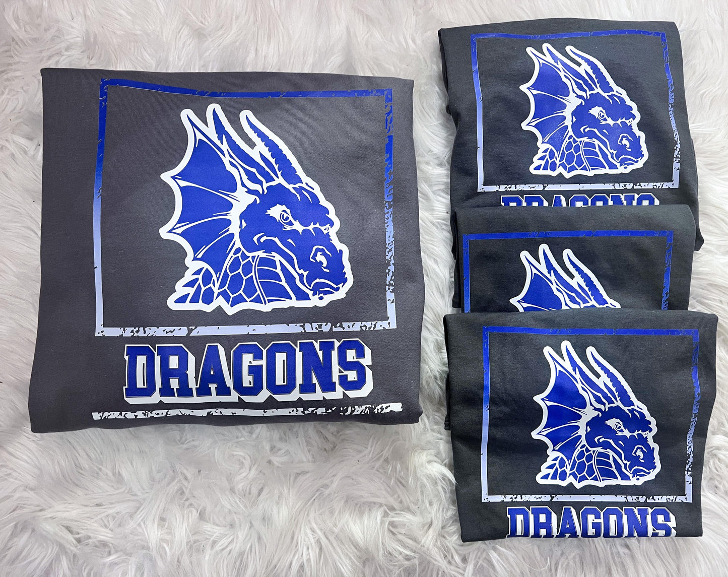 YOUTH VINTAGE FRAME DRAGONS TEE, SWEATSHIRT, HOODIE