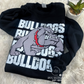 **YOUTH** BULLDOGS ON REPEAT-VINTAGE MASCOT TEE, SWEATSHIRT, HOODIE