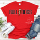 BULLDOGS FOOTBALL LIGHTNING BOLT