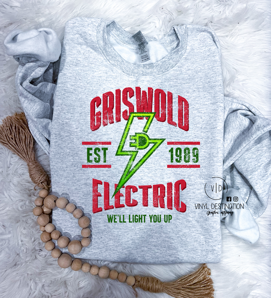 CHRISTMAS ELECTRIC CO. TEE/CREW