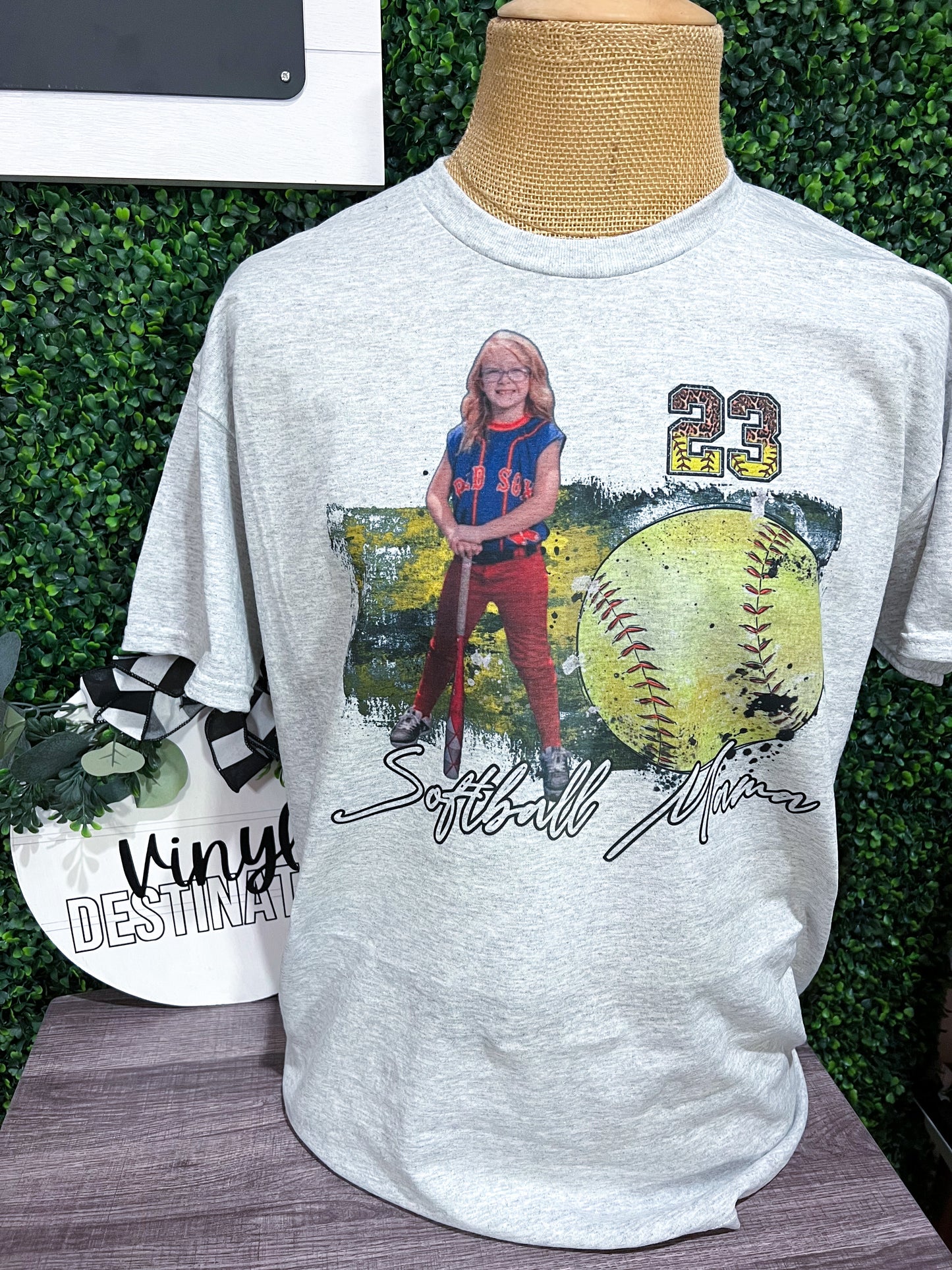 PERSONALIZED SPORTS PICTURE TEES