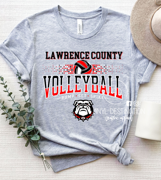 LC VOLLEYBALL TEE+PULLOVER+CREW