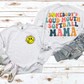 LOUD MOUTH SOFTBALL MAMA CREW/TEE