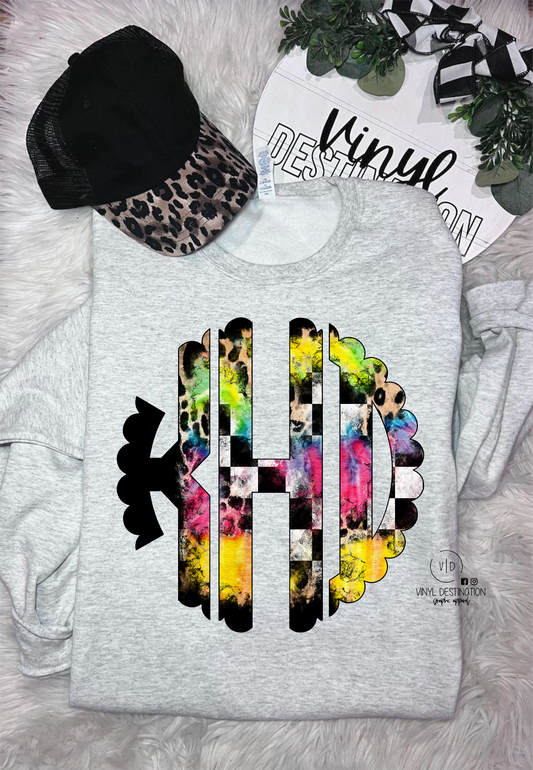 REV' IT UP MONOGRAM Crew + Tee