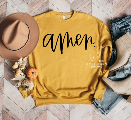 AMEN crewneck pullover