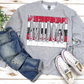 BULLDOG STRIPED CUTOUT CREW + TEE