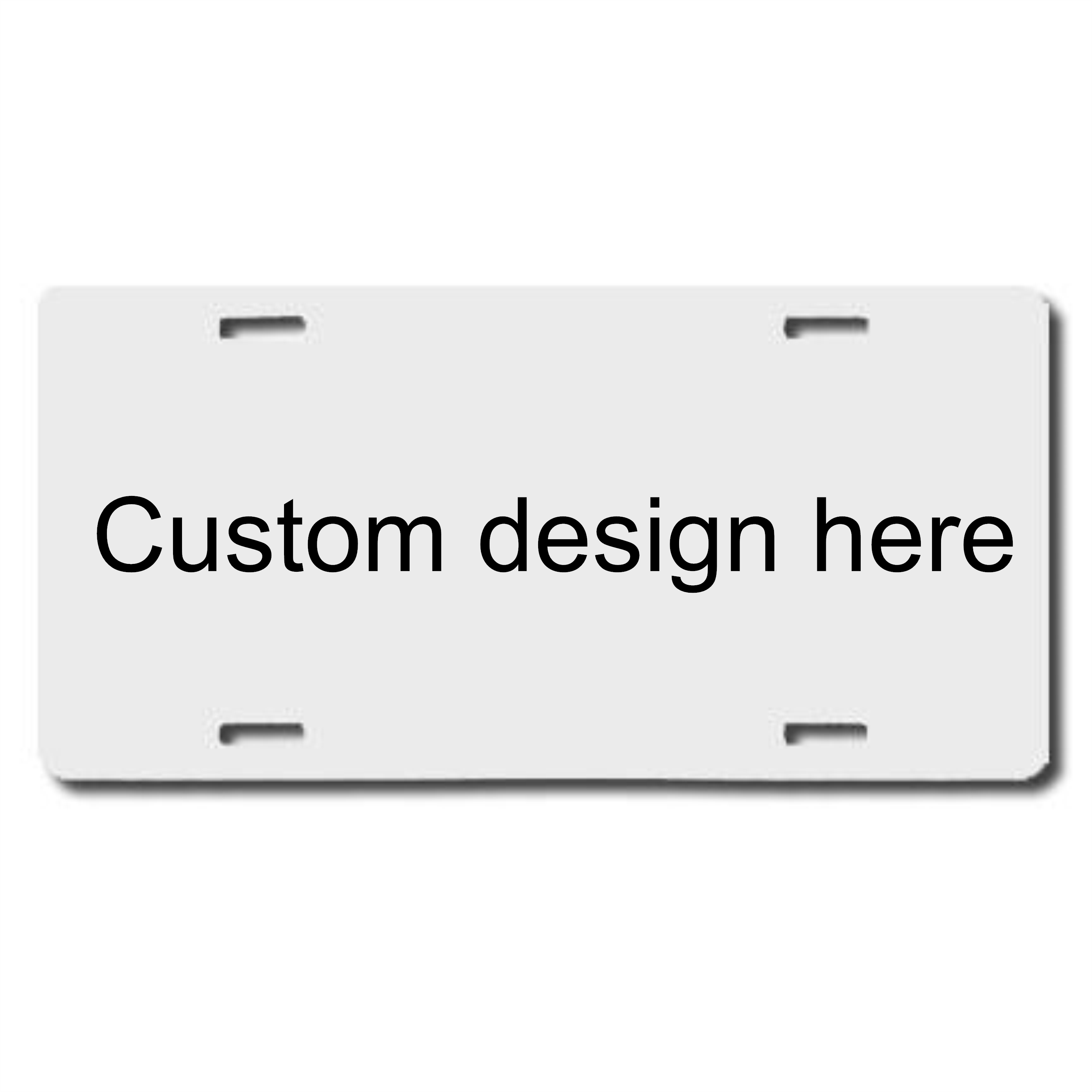 Custom License Plate – Vinyl Destination Shop