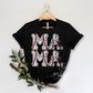 DISTRESSED BASEBALL MAMA TEE