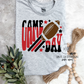 Vintage Game day tee/pullover