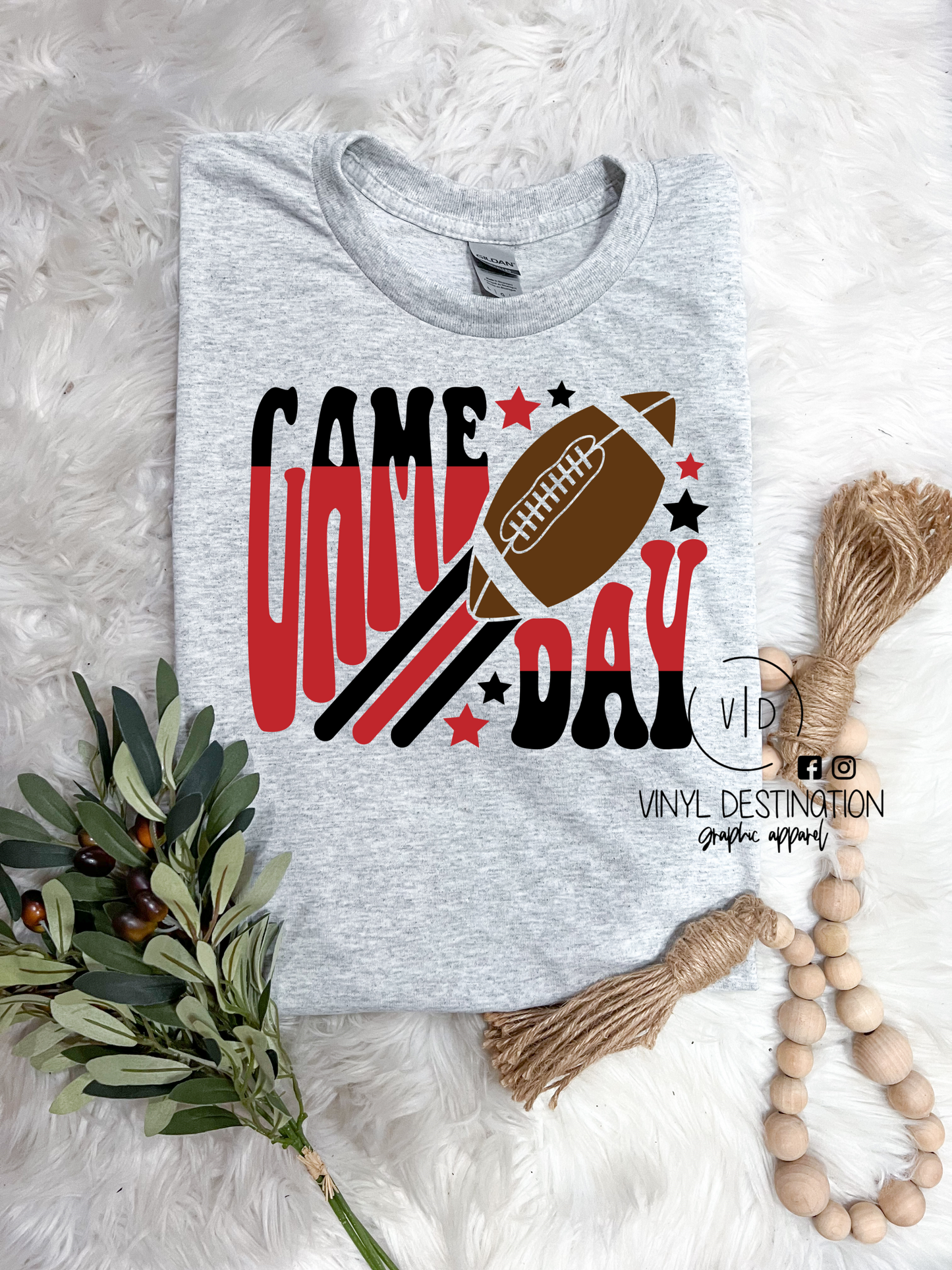 Vintage Game day tee/pullover