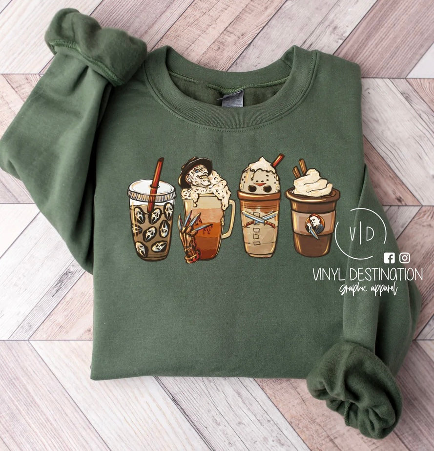 HORROR COFFEE PULLOVER