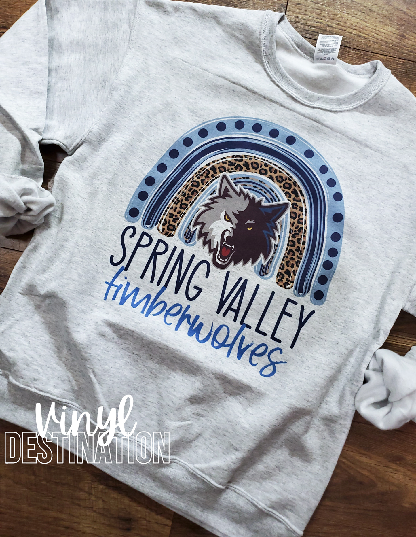 Spring Valley Rainbow pullover