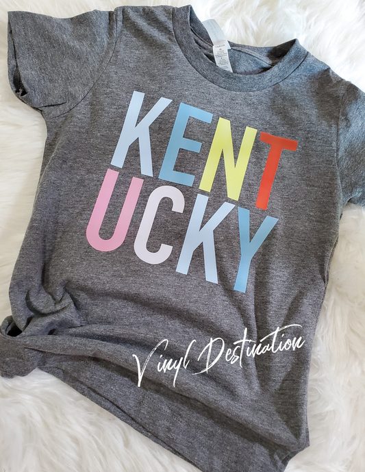 Kentucky Colorblock Tee